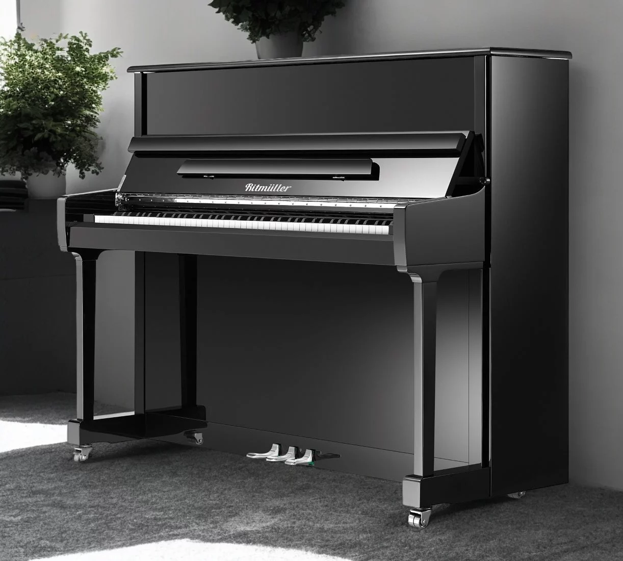 Акустическое пианино Ritmuller RS120 BK