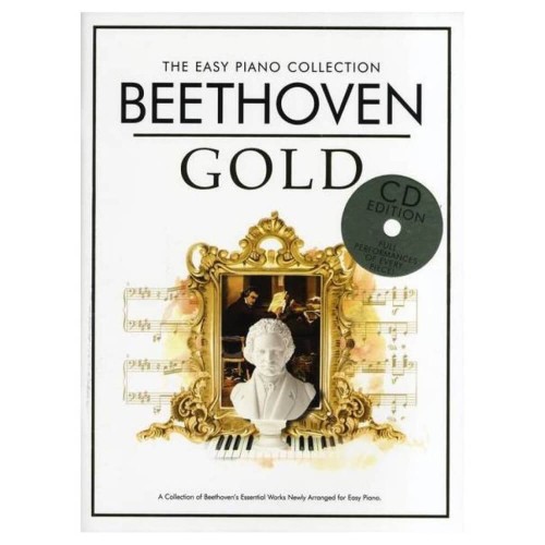 Книга с нотами для клавишных Золото Бетховена
