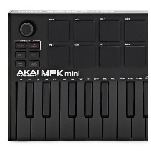 MIDI-клавиатура Akai Pro MPK Mini MK3 Black-5